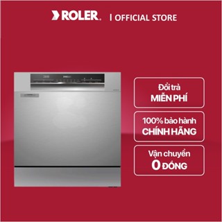 [ROLER OFFICIAL] Máy rửa bát 8 bộ để bàn Roler RDW-5512.1-SC - BH chính hãng,Ship 0đ