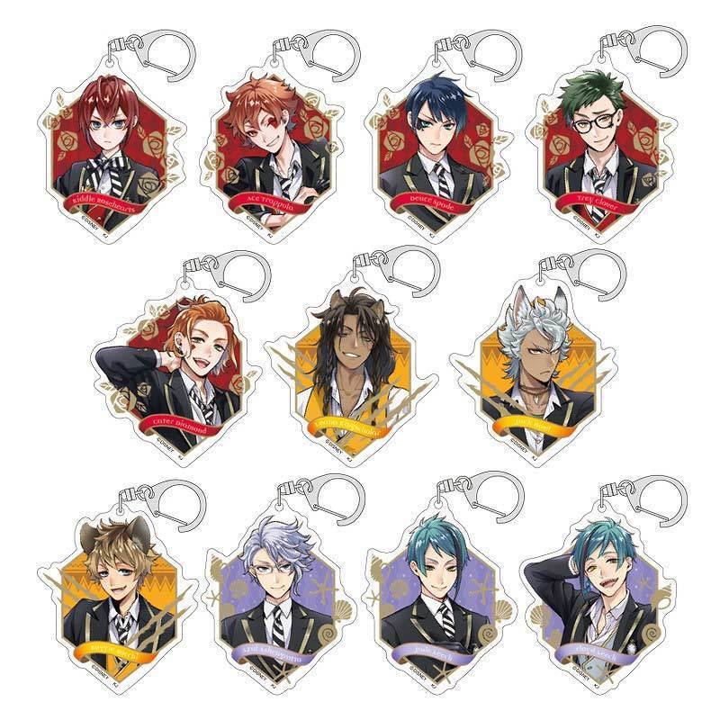 Móc khóa Acrylic Anime Twisted Wonderland