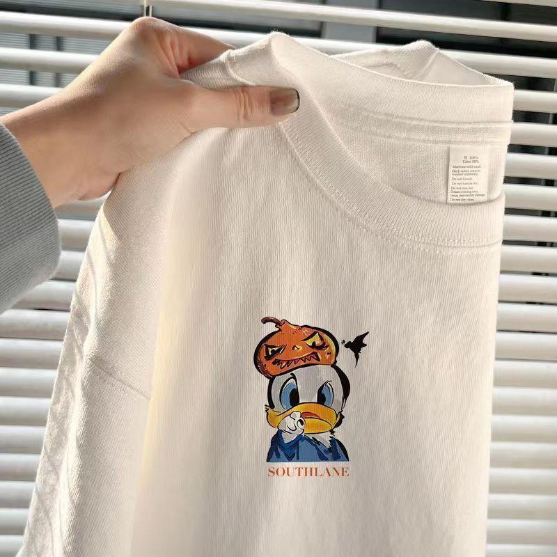 T42.SHOP Áo thun Oversize Cotton1 Vải "MOBILE STARS" Họa tiết cổ tròn cao cấp thoải mái khi mặc