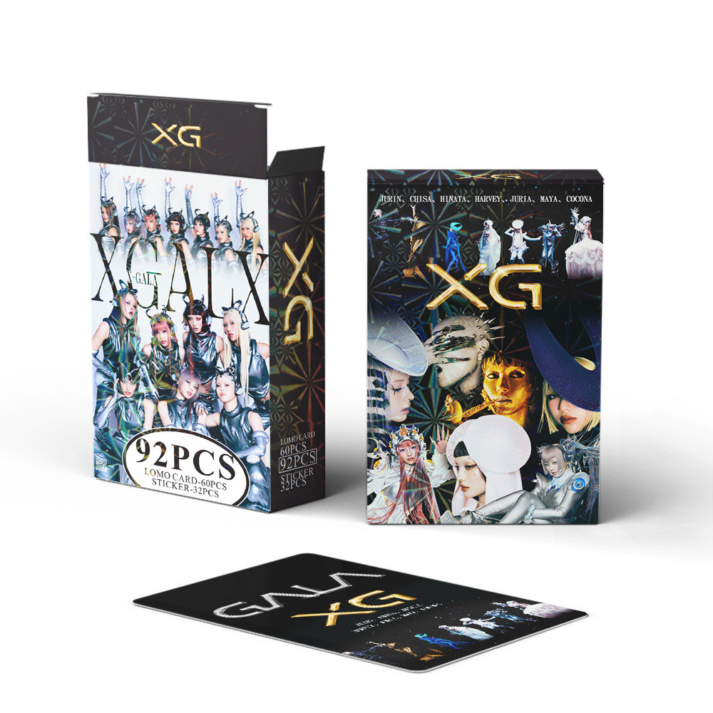 92 Cái / hộp XG IYKYK AWE Photocards WOKE UP Dán NEW DNA GRL GVNG SHOOTING STAR TRÁI PHẢI Lomo Cards