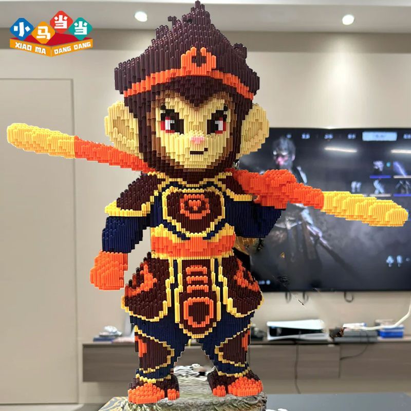 Khuyến nghị 70cm Khối xây dựng Goku đen khổng lồ Tương thích với khối xây dựng Lego Đồ chơi trẻ em Q