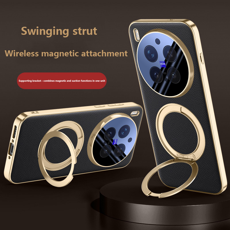 360° Xoay Giá Đỡ Từ Tính Ốp Lưng Điện Thoại VIVO X300 Ultra X300S X300Pro 5G Có Tấm Bảo Vệ Màn Hình 