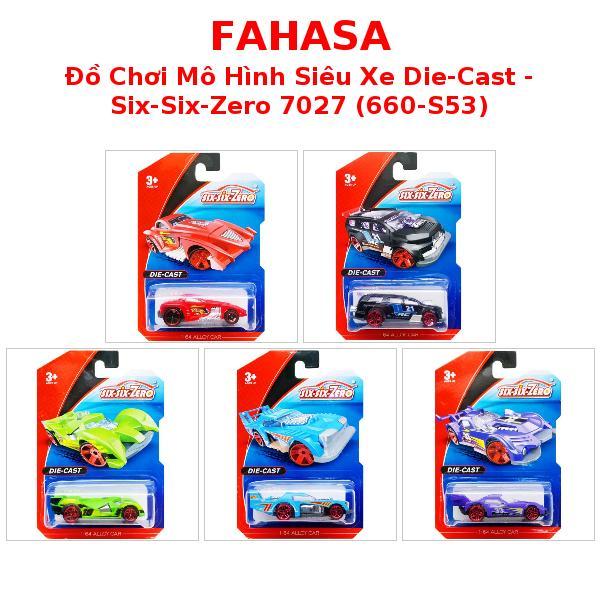 Đồ Chơi Mô Hình Siêu Xe Die-Cast - Six-Six-Zero 7027 (660-S53)
