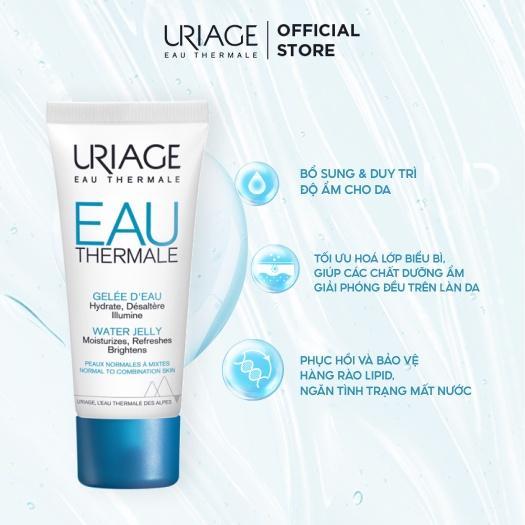 Ảnh 2 của Dưỡng ẩm khoáng URIAGE EAU THERMALE GELÉE D'EAU cấp ẩm chuyên sâu, dạng thạch nước 40ml