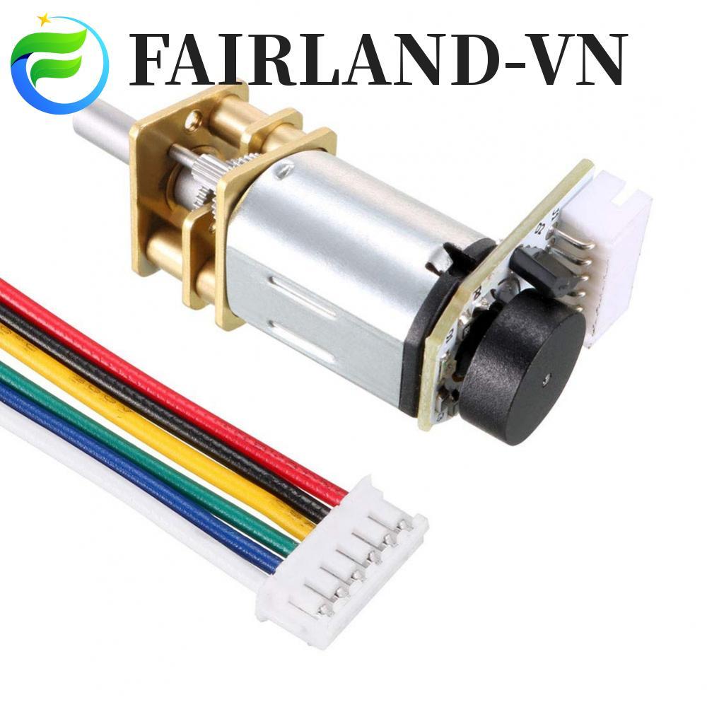 DC 6V Metal Gear Motor with Encoder for GA12 For N20 for Small Robots and Models