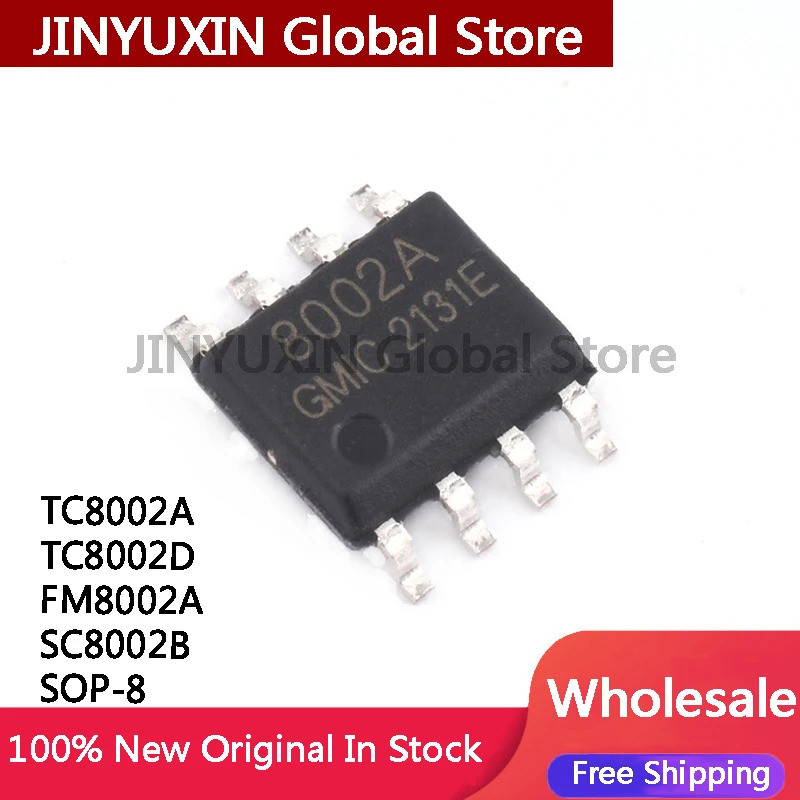 5 CÁI TC8002D 8002D SC8002B 8002B FM8002A 8002A TC8002A SOP-8 chip ic