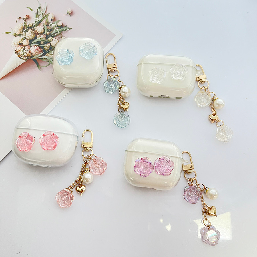 Ins Hoa Tai Nghe Dành Cho UGREEN HiTune S3 S5 S8 H5 H6pro T3 T6 / T6S t3pro Ốp Lưng Silicon Mềm Dễ T