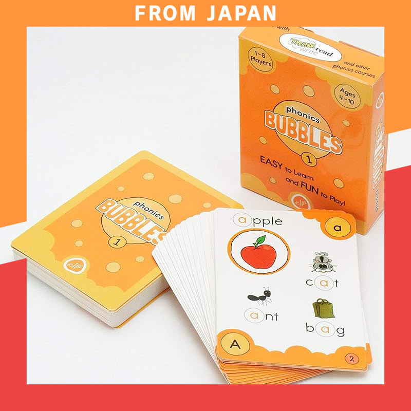 Phonics BUBBLES English Card Game Series