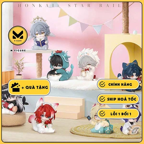 MÔ HÌNH Blind Box Honkai: Star Rail - Boys Dormitory Series (miHoYo) FIGURE CHÍNH HÃNG