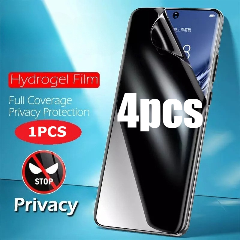 4 Phim Hydrogel Riêng Tư Phim Mềm Cho Doogee Blade Fire Note 6 N20 59 S118 V X95 X98 GT Play Pro Ult