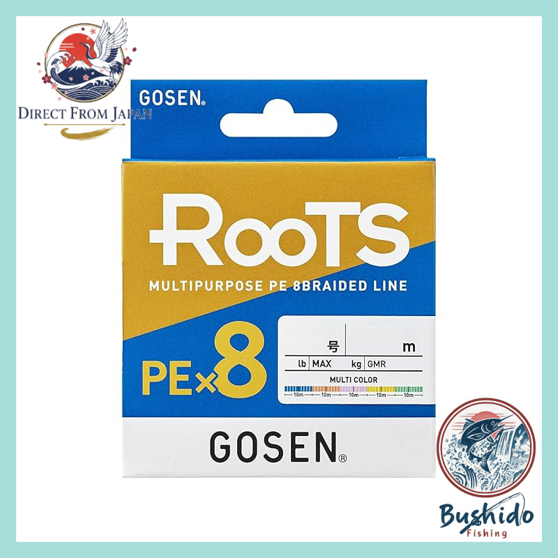 GOSEN GMR852030 Roots PE*8 Multicolor 200m