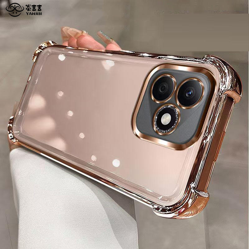 Dành Cho Honor 400 Lite Ốp Lưng Honor 400 Lite Ốp Điện Thoại Honor 400 Lite Bốn Góc Dày Chống Móc Mạ