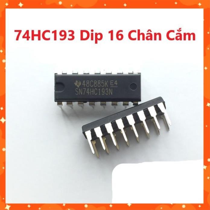 74HC193 Dip 16 Chân Cắm HC193 74193