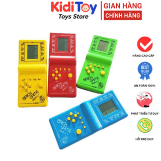 Máy Chơi Game Cầm Tay Brick Game Có Pin – Đồ Chơi Xếp Hình Điện Tử Thú Vị Dành Cho Trẻ Em - KIDITOY