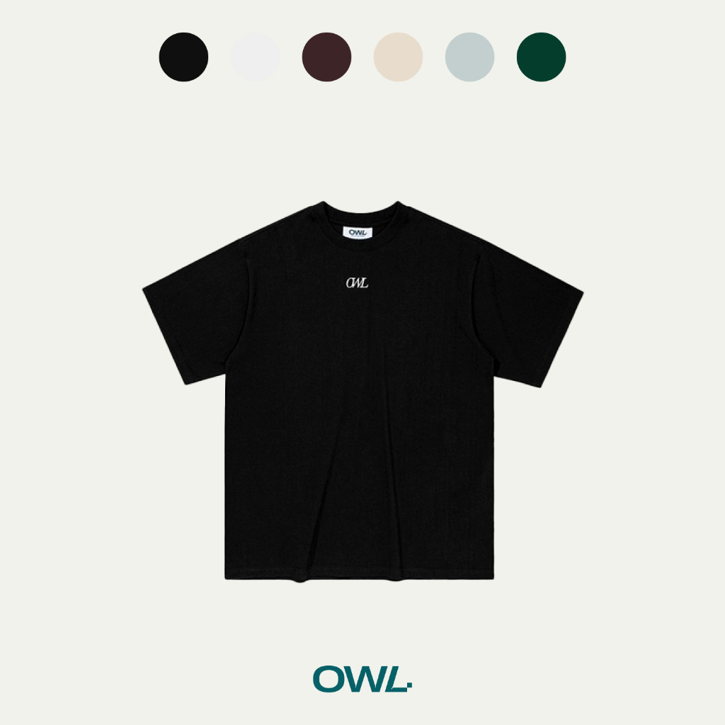 Áo thun nam Owlbrand Minitypo
