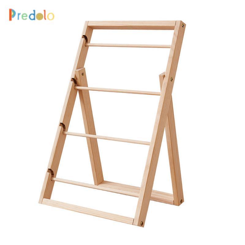 Kệ trưng bày ruy băng bằng gỗ Công suất lớn Giá đỡ ruy băng nhẹ Giá sắp xếp Giá để đồ ruy băng để tr