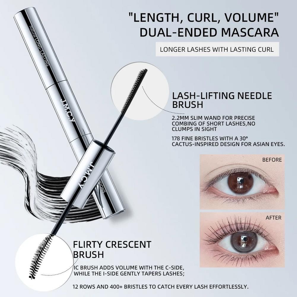 Jmcy 3in1 Mascara 72h Lâu Dài Volumizer Mascara Uốn Mi Chống Thấm Nước E3n6