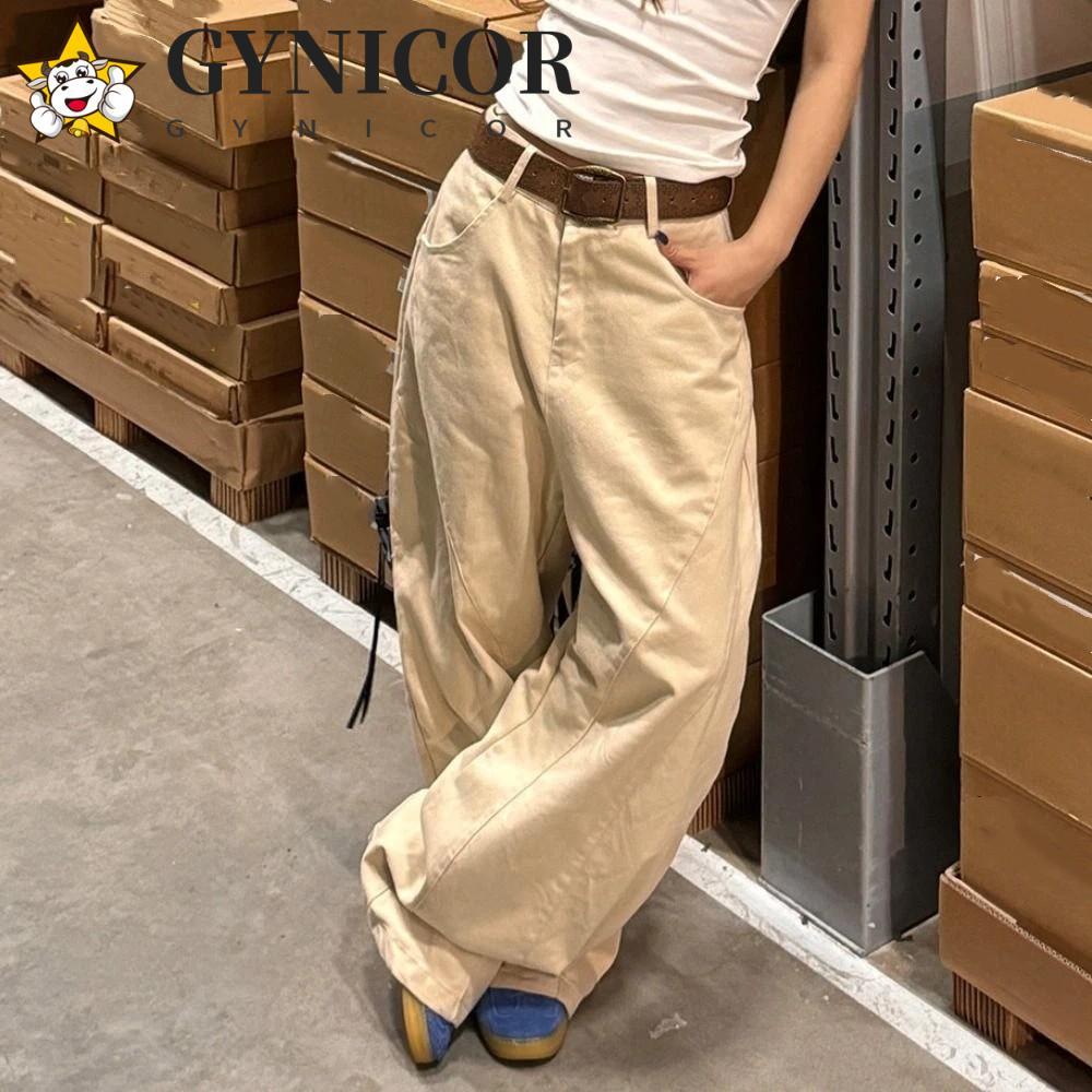 GYNICOR Star Jeans Nữ - Quần Jean Denim Baggy Phong Cách Y2K
