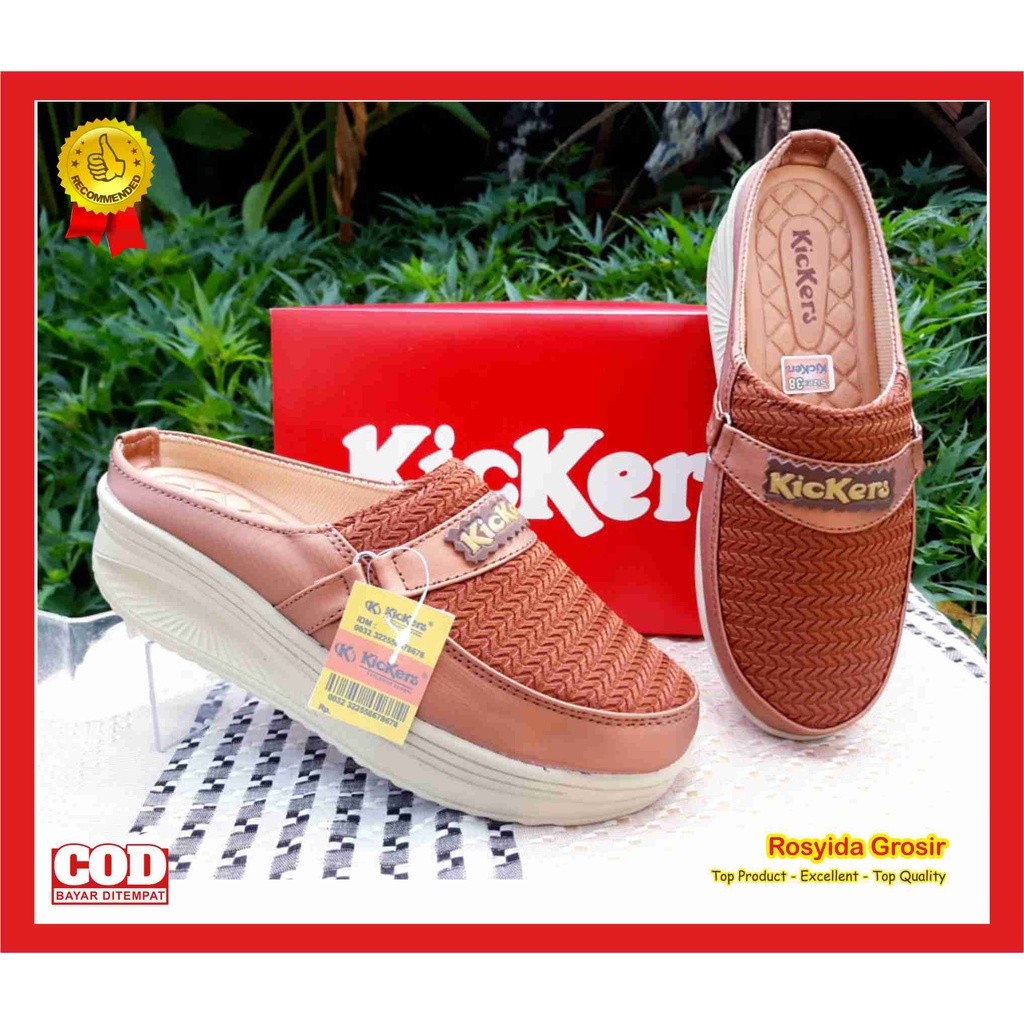 Giày nêm PB3 RAJUT KICKERS Nữ