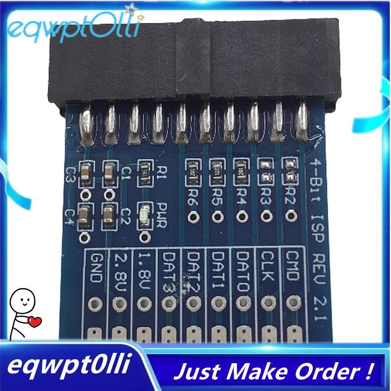  eQQ  Bộ chuyển đổi mới JTAG, ISP 4-BIT ISP REV 2.1 cho Easy Jtag Plus Box / ESAYJTAG Tool