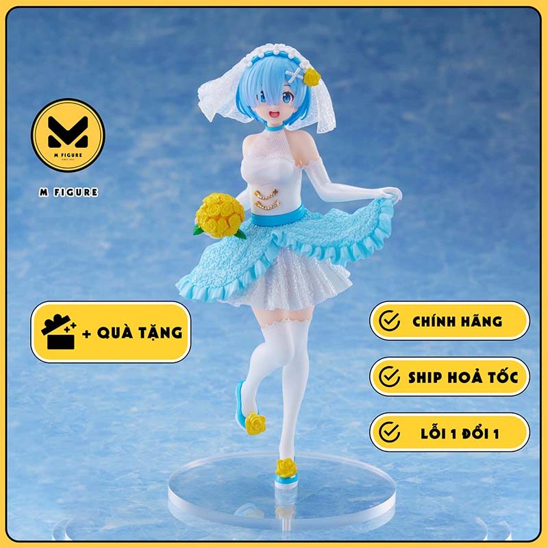 MÔ HÌNH Rem - Re:Zero kara Hajimeru Isekai Seikatsu - Coreful Figure - Wedding ver. (Taito) FIGURE C