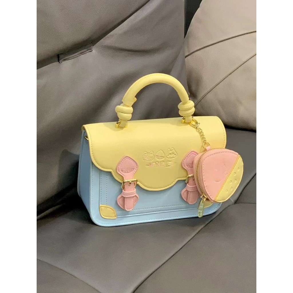 Túi Cambridge Đeo Vai Túi 2024JK colleg Túi Cambridge Đeo Vai Túi 2024JK Phong Cách Preppy Túi Điện 