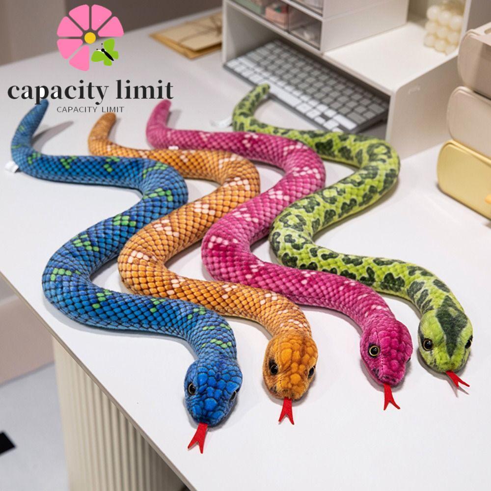 NĂNG LƯỢNG GIỚI HẠN Đồ chơi nhồi bông rắn mô phỏng, Đồ chơi nhồi bông Anaconda giả sang trọng Năm co