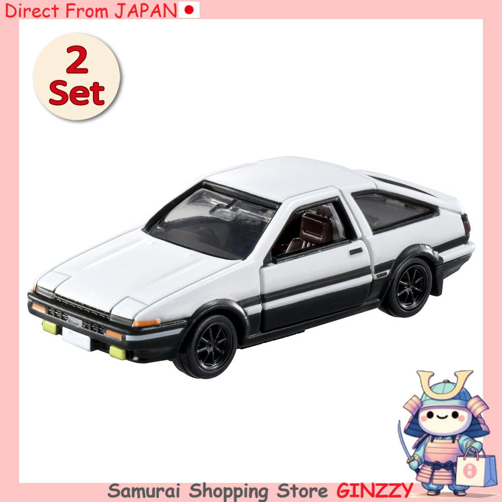 [Bộ 2] Takara Tomy Tomica Premium Unlimited 01 Initial D AE86 Nhật Bản