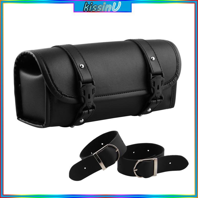 Retro Motorcycle Front Fork Handlebar Bag Tool Side Pack For  Tool Bag