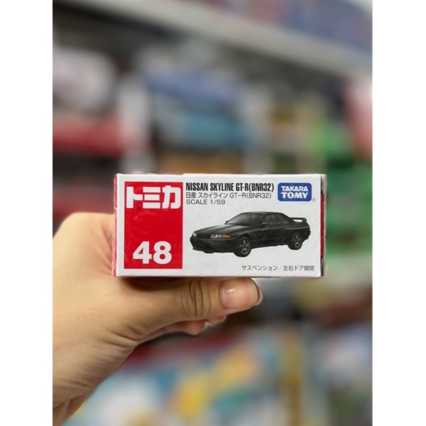 Mô hình xe hơi Tomica 48 Nissan Skyline GT-R(BNR32)