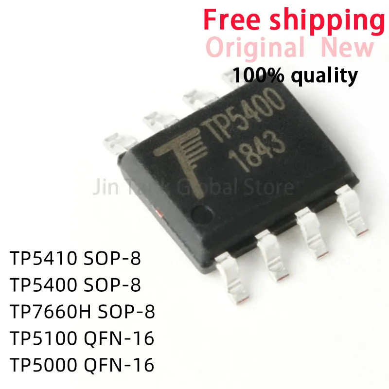 5 Cái TP5410 TP5400 TP7660H SOP-8 TP5100 TP5000 QFN-16 chip ic