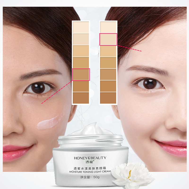 Honey BEAUTY Honey BEAUTY Honey BEAUTY Cream 50g, Kem dưỡng da làm sáng da < Trắng tự nhiên, Không m