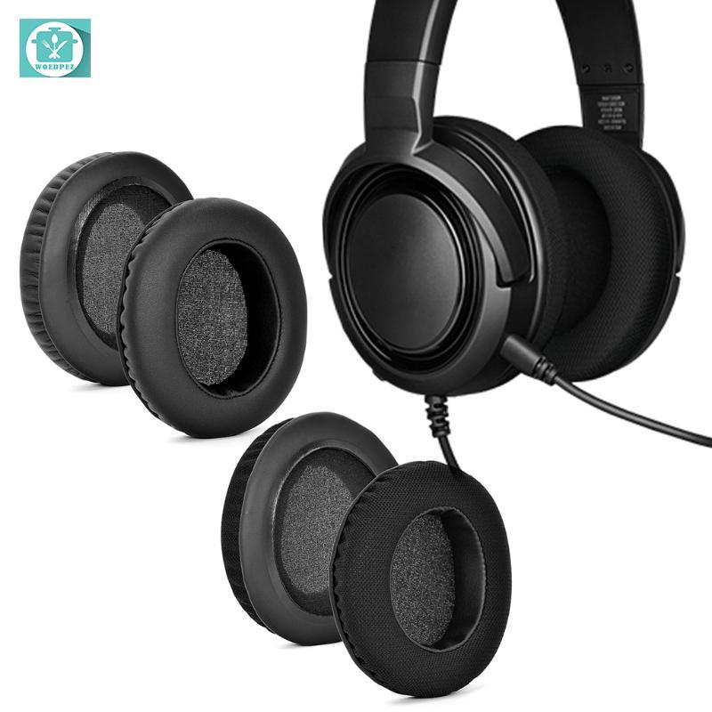 Woedpez Tấm lót vải da thay thế Miếng đệm tai nghe cho tai nghe CORSAIR HS35 HS40
