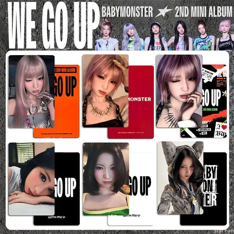BABYMONSTER Single Photocard WE GO UP Album Bonus Card Ahyeon ASA