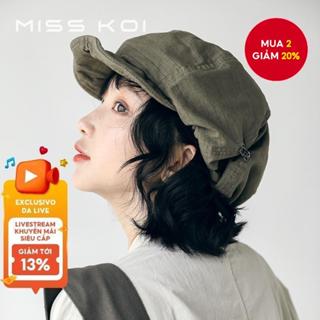 Mũ nồi đám mây Nhật Bản MISSKOI dành cho nữ - Họa sĩ cổ điển Newsboy Mũ vừa vặn cho đồ thường ngày / dạo phố