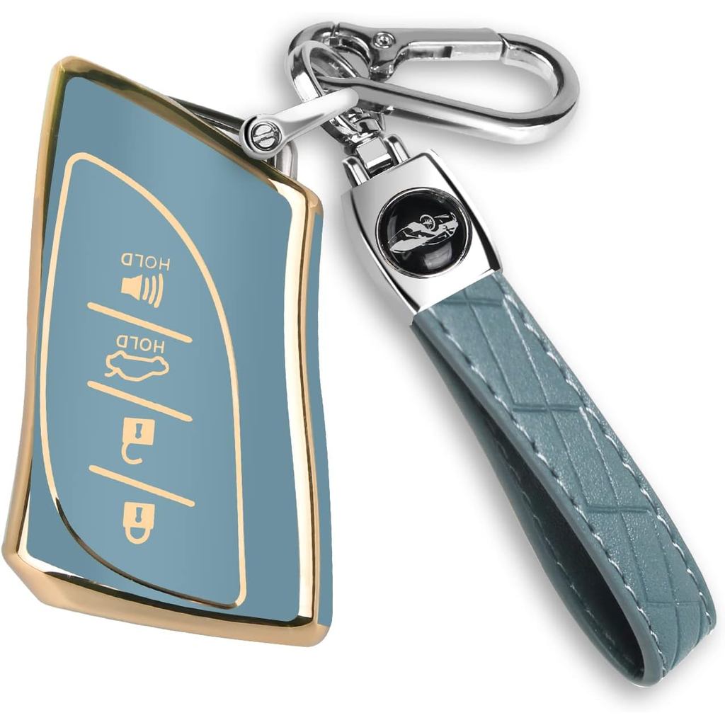 Dành Cho Xe Lexus Key Fob Cover Phù Hợp Cho 4 Nút TPU Full Cover Cho Xe Lexus ES350 ES300h UX200 LS5