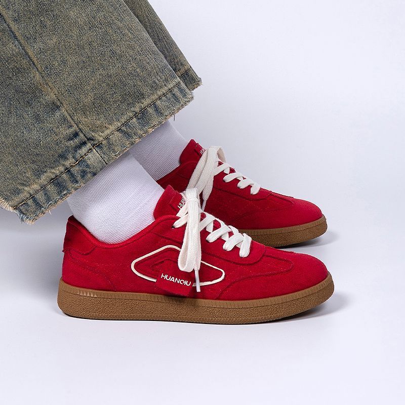 HUANQIU Giày German Trainer Nữ – Mới, Thở Khí, Đa Dụng, Thời Trang, Nhẹ, Thể Thao