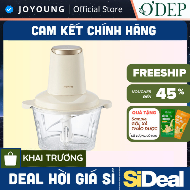 Máy xay thực phẩm đa năng Joyoung JFC-305 | Công suất 300W | Dung tích 1.8L - SIDEAL SIO