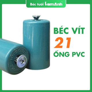 [Bán sỉ] 50 Cái Béc Vít  Phun Cao Hoặc Phun Ngang Chân Nối Ống 21 PVC - Lam Anh