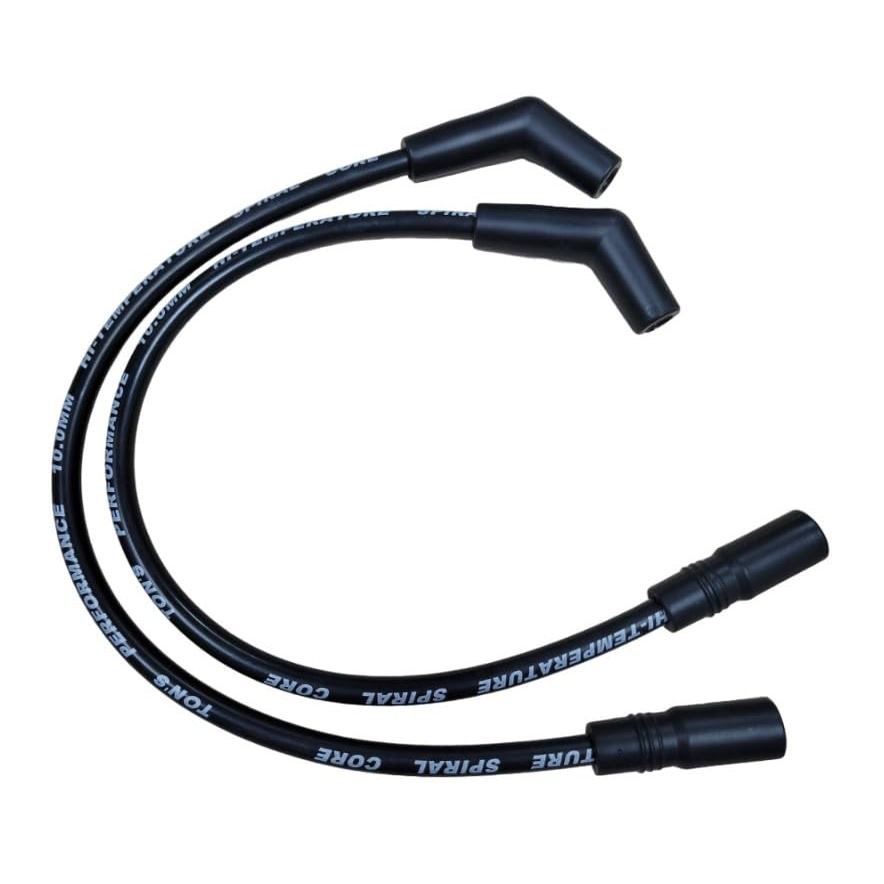 Dây bugi đánh lửa 10mm Tương thích với Harley H-D FLT FLHT FLHR FLTR 1999-2008, TONS-99FLH21-10MM