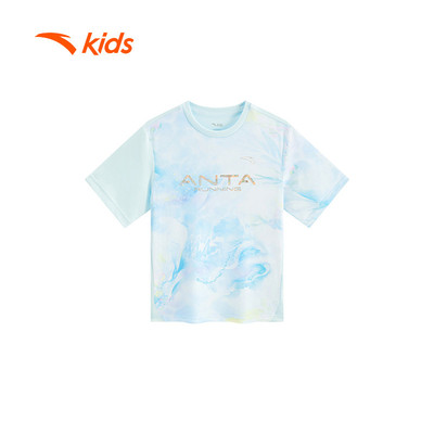 Áo Phông Ngắn Tay Bé Trai bé gái Anta Kids Running 3525B9101