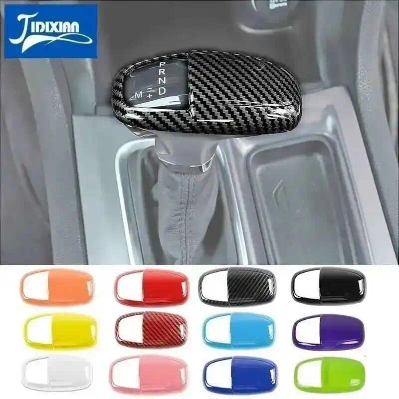 JIDIXIAN Xe Bánh Răng Dịch Chuyển Núm Đầu Trang Trí Dành Cho Dodge Charger Challenger 2015 + Cho Dod