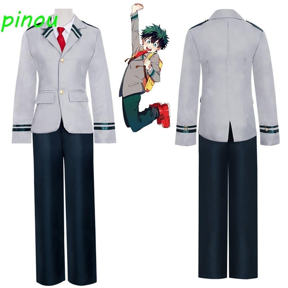 Poou Cosplay Cute Anime Costume My Hero Academia Midoriya Izuku Bakugou Katsuki Party Girl Outfit Dr
