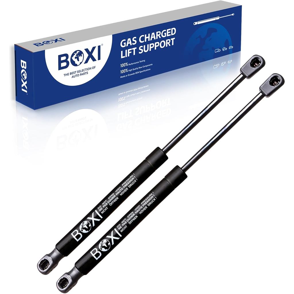 BOXI Qty (2) Hood Lift Hỗ trợ Gas Shocks Springs Struts Phù hợp cho Jaguar F-Type 2014-2021 / Thay t