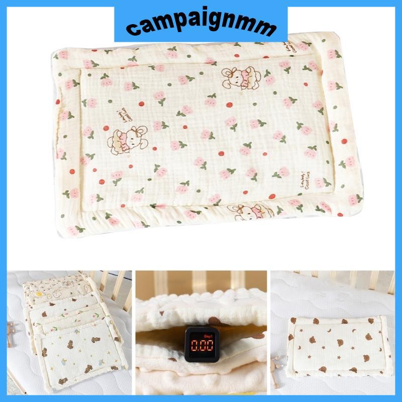 Soft Breathable Cotton Baby Pillow Ergonomic Infant Pillow for Comfortable Rest