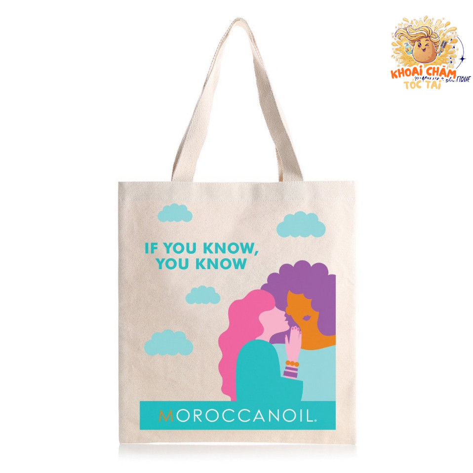 Túi xách xinh xắn Tote bag Moroccanoil ( New 2025 ) - MQK