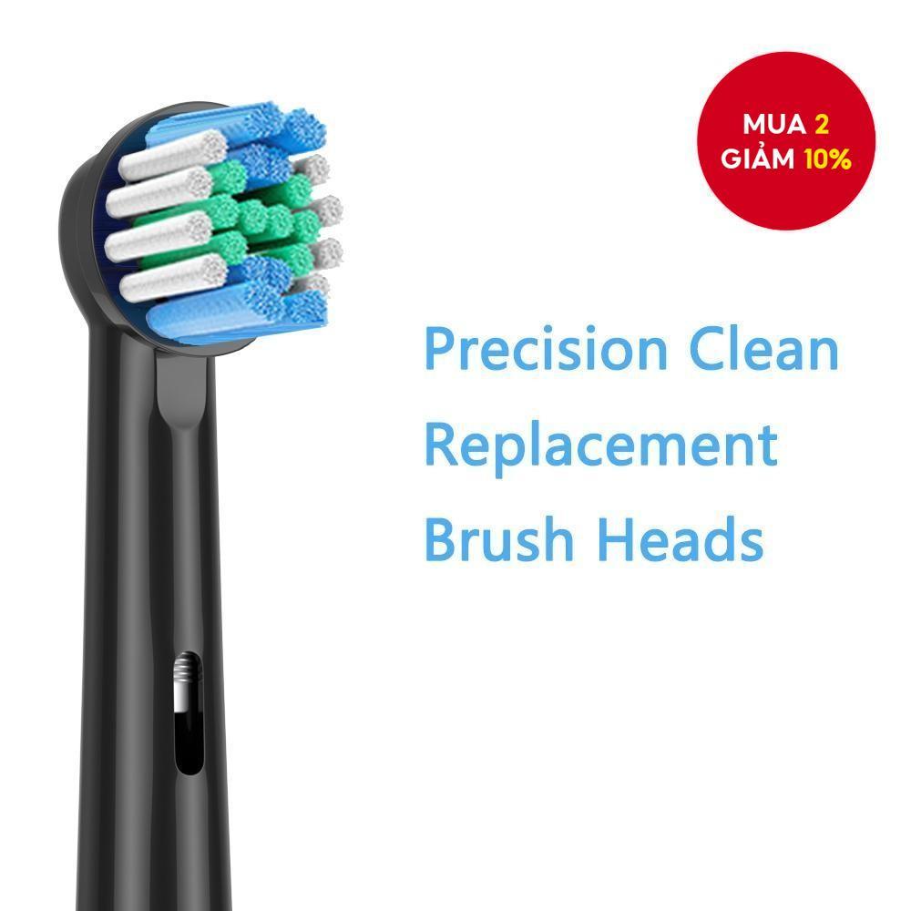 Bộ 4 đầu bàn chải thay thế EB50 Cross Action mới cho máy đánh răng điện Oral B D12 D16 D100 3757 370