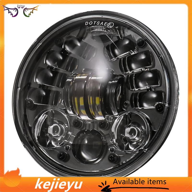 Đa Năng 5.75 Inch Đèn Pha LED 5 3 / 4 Inch LED DRL Hi / Lo 36W Chùm Xe Máy Bật Đèn Pha Chạy Ban Ngày