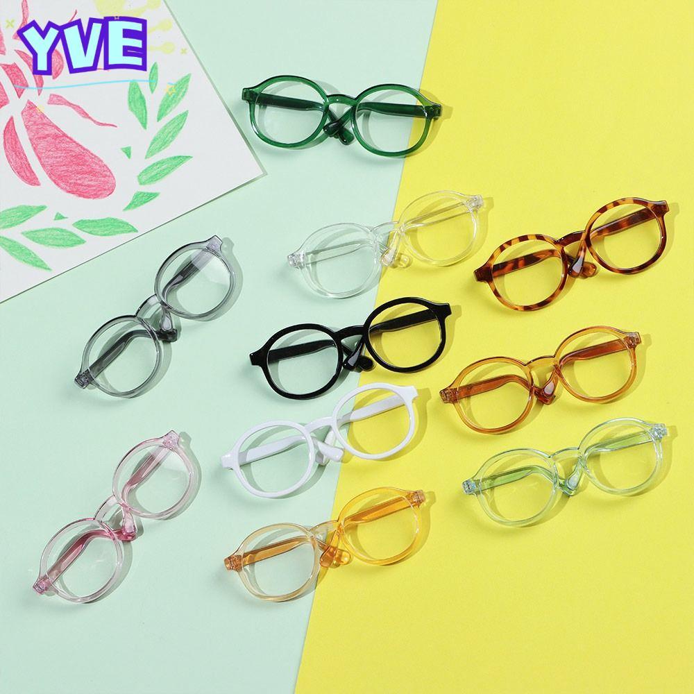YVE Cho Kính, 10CM Búp Bê Mini Kính Búp Bê Mini Kính Búp Bê, Trang Phục Búp Bê Thiết Kế Trong Suốt S