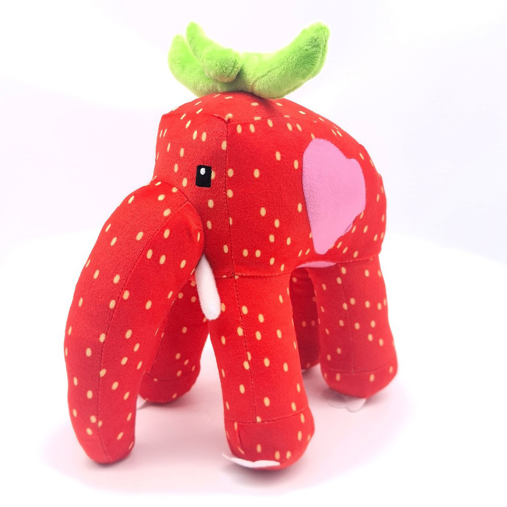 Steal A Brainrot Plushie Toys Dolls Red Strawberry Elephant Plush Stuffed Toys for Kids New Spooky L